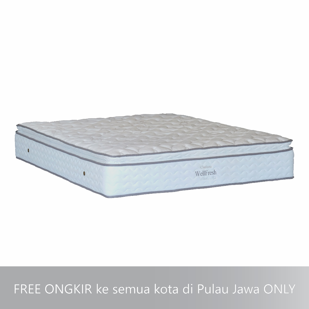 Clarissa Kasur Spring Bed WellFresh - 200x200 cm