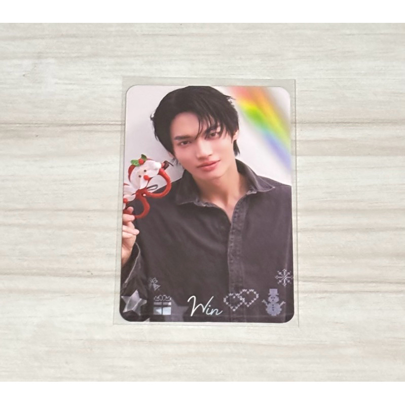 Official GMMTV PC Photocard Japan Christmas Collection Osaka Win Metawin