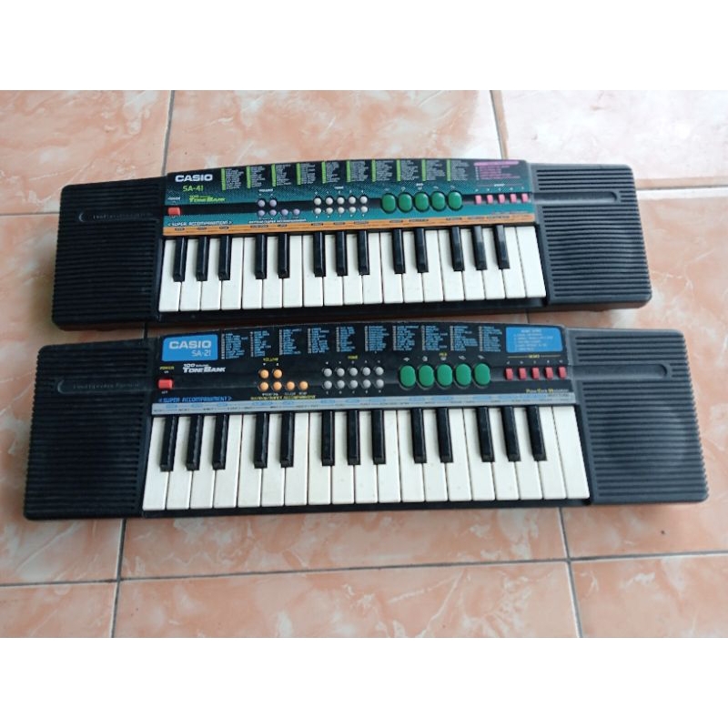 Piano Casio sa 41 dan sa 21