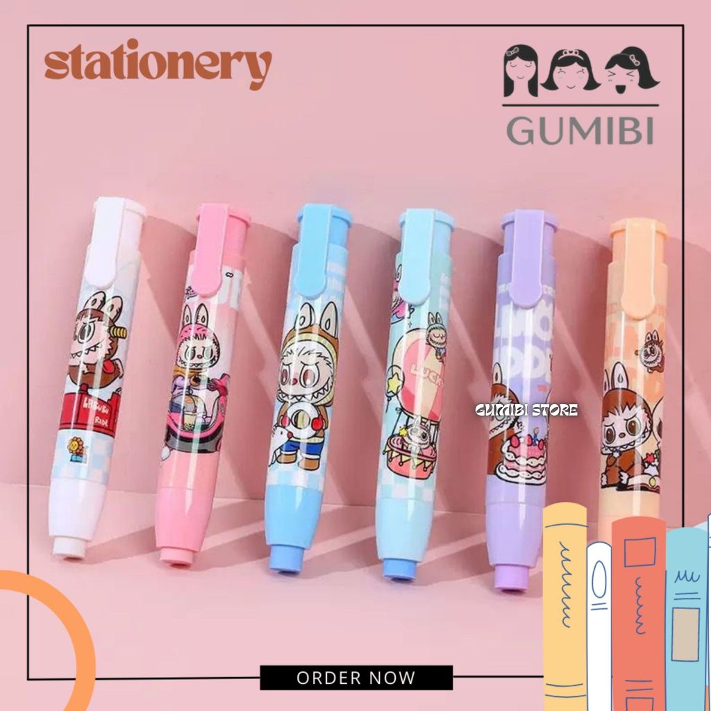 

PENGHAPUS CETEK LABUBU PENGHAPUS MEKANIK LABUBU PENGHAPUS PENSIL KARAKTER LABUBU PREMIUM TERMURAH