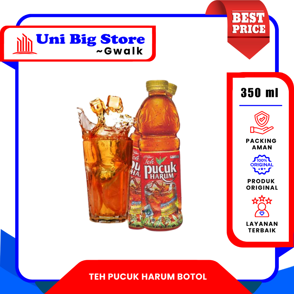 

TEH PUCUK HARUM BOTOL - 350 ml