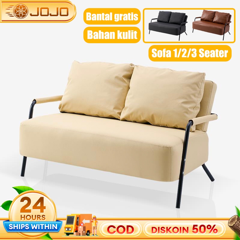 Sofa Minimalis Sofa Ruang Tamu Sofa Bed Sofa Set Sofa 1/2/3 Seater Sofa Empuk Multifungsi