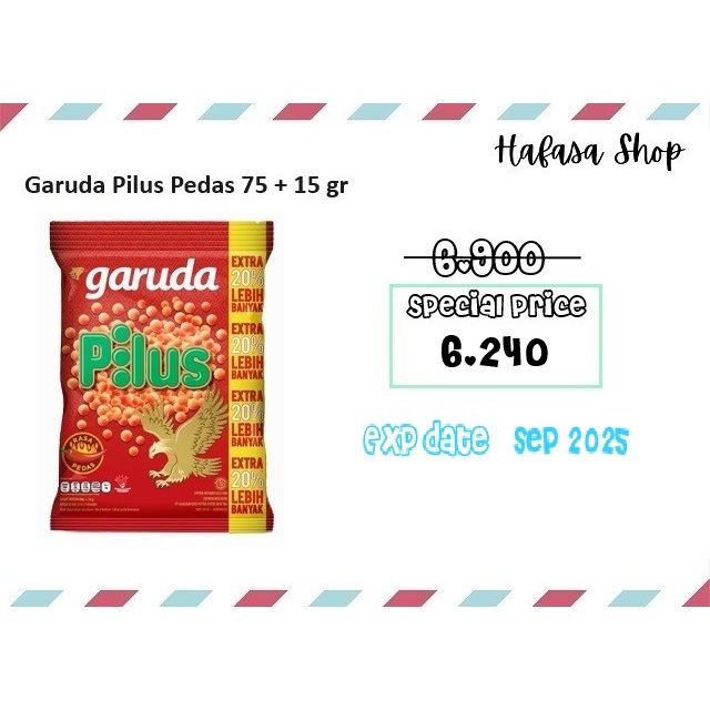 

Garuda Pilus Pedas 75+15 gram