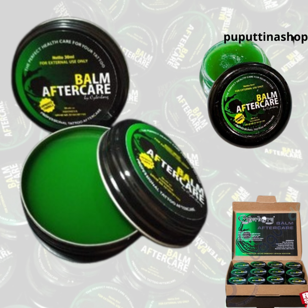 Cyberborg Tattoo Aftercare Balm BPOM ORI - Salep Tatto Aftercare