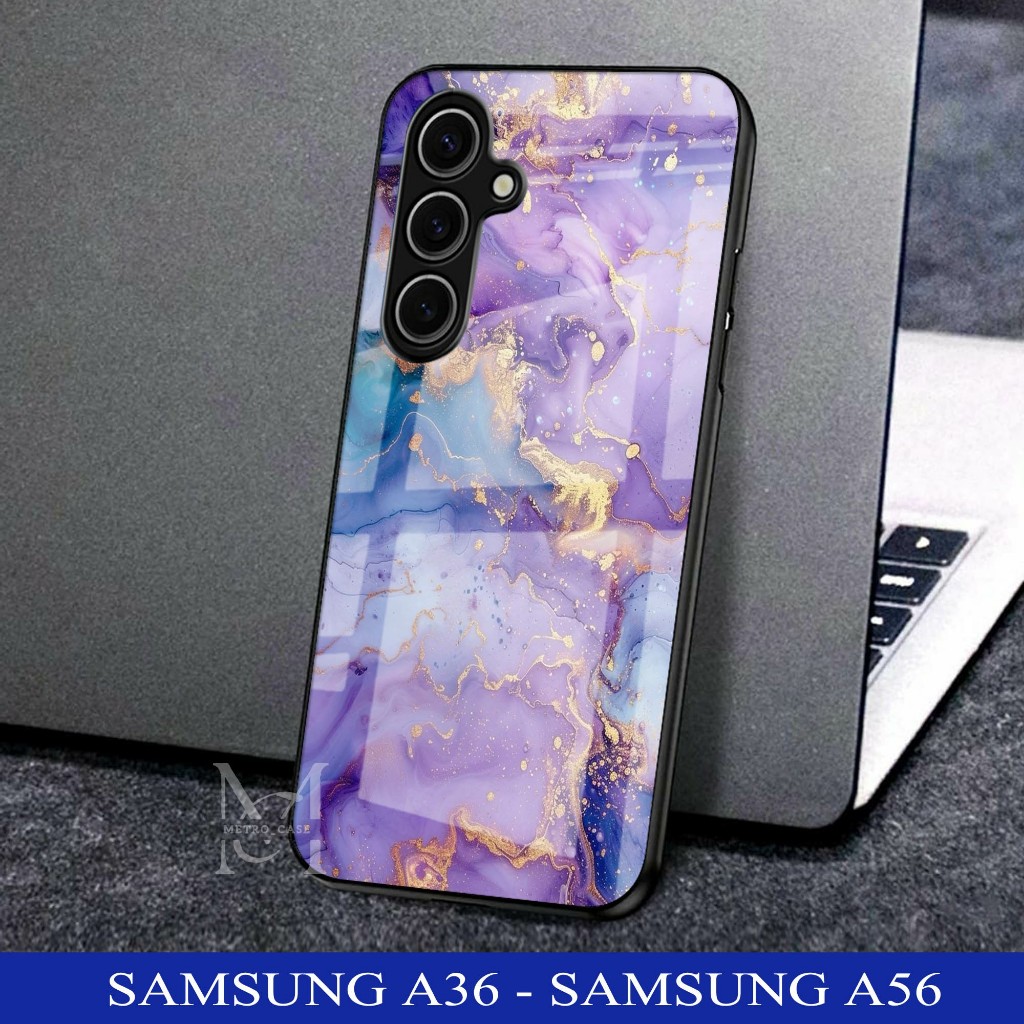 Softcase Hp Glass Kaca SAMSUNG A36 A56 - SAMSUNG A36 - SAMSUNG A56 - Case Hp SAMSUNG A36 A56 - G30