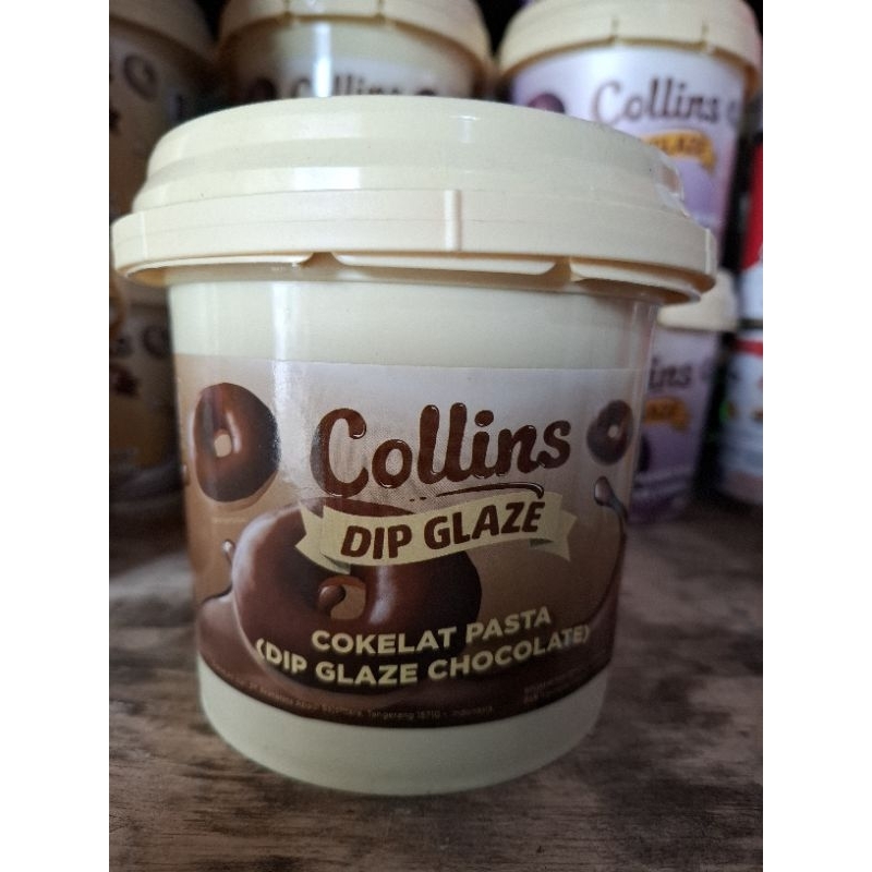 

Collins Dip Glaze Cokelat Pasta (Dip Chocolate)