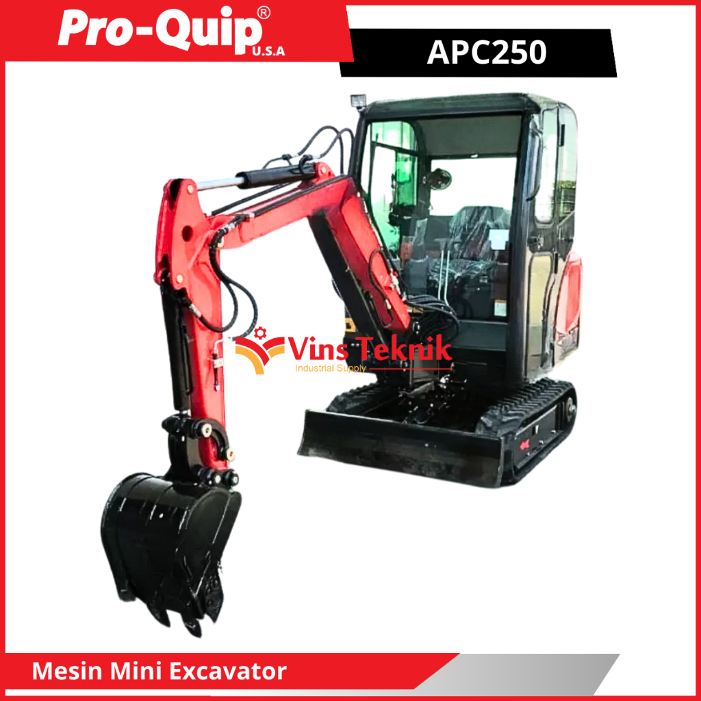 Mesin Mini Excavator PROQUIP APC250 Mini Digger Small Excavator