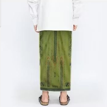 SARUNG BHS INFINITY GOLD MOTIF Hijau