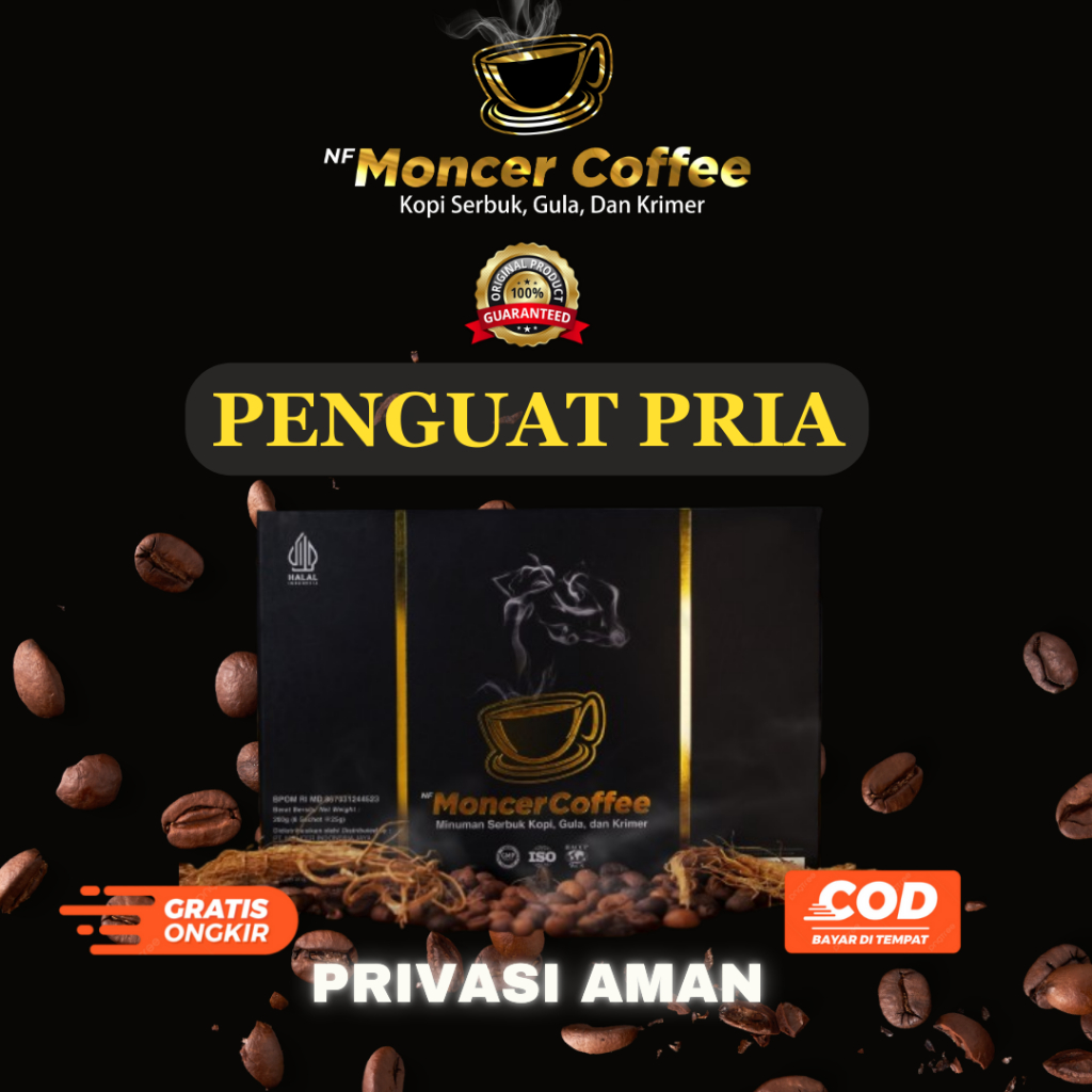 

NF MONCEERR COFFEE Original Kopi Stamina Pria Kuat Tahan Lama Pilihan Tepat untuk Stamina Maksimal