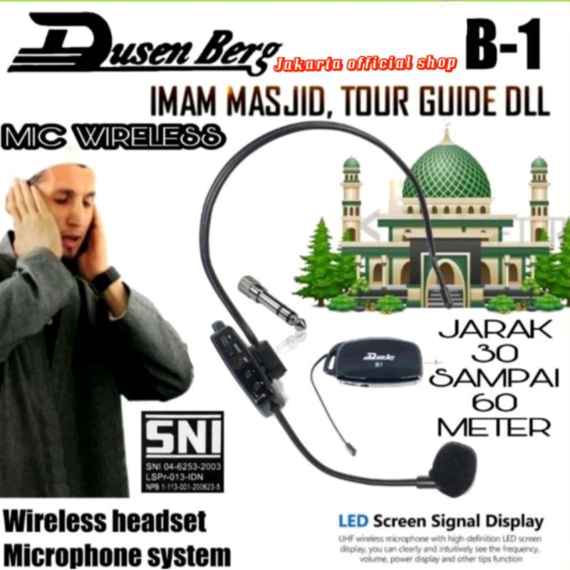 MIC IMAM WIRELESS DUSENBERG B1 bando wireless