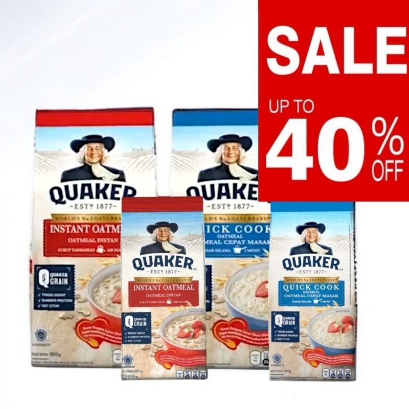 

QUAKER | OATMEAL Instant & Quick Cook