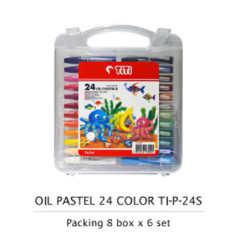 

TITI 24 COLOR OIL PASTEL TI-P-24S - 1 SET