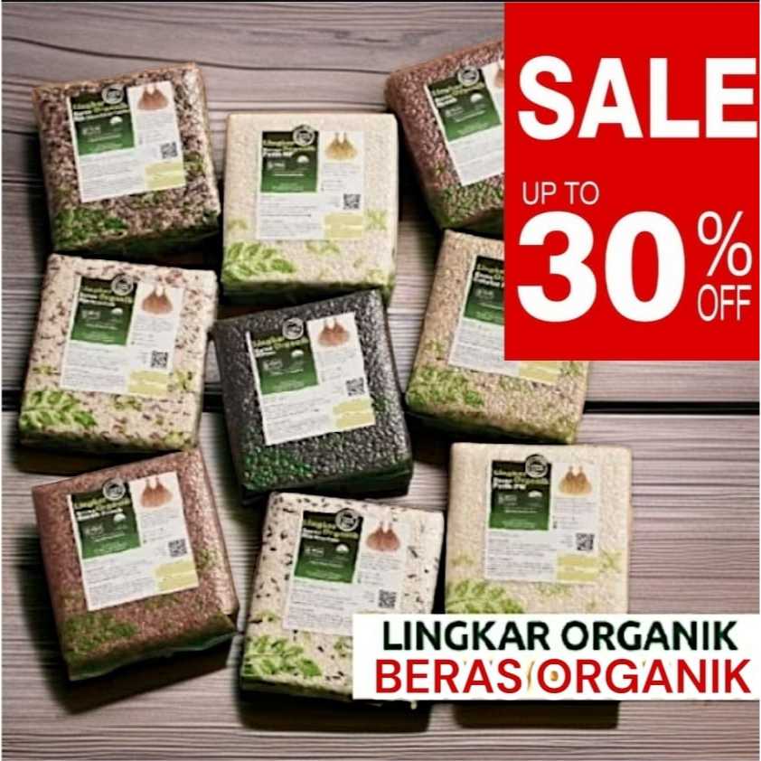 

Lingkar Organik BERAS MERAH Organik 1 Kg