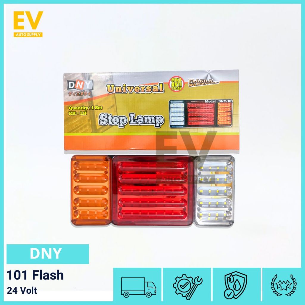 Lampu rem belakang kedip LED 24 Volt DNY-101