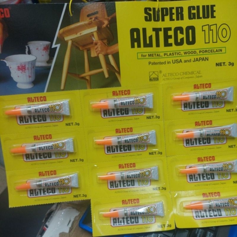 

Lem Alteco 110 Super Glue 3Gr ORIGINAL / Lem Super Glue Alteco 110