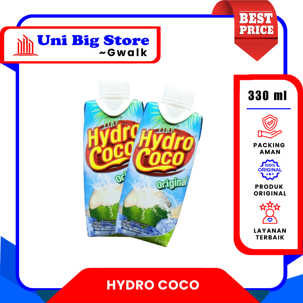 

HYDRO COCO AIR KELAPA ORIGINAL - 330 ml