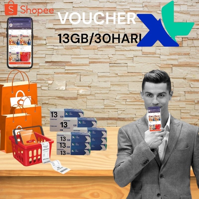 VOUCHER XL 13GB (30hari)