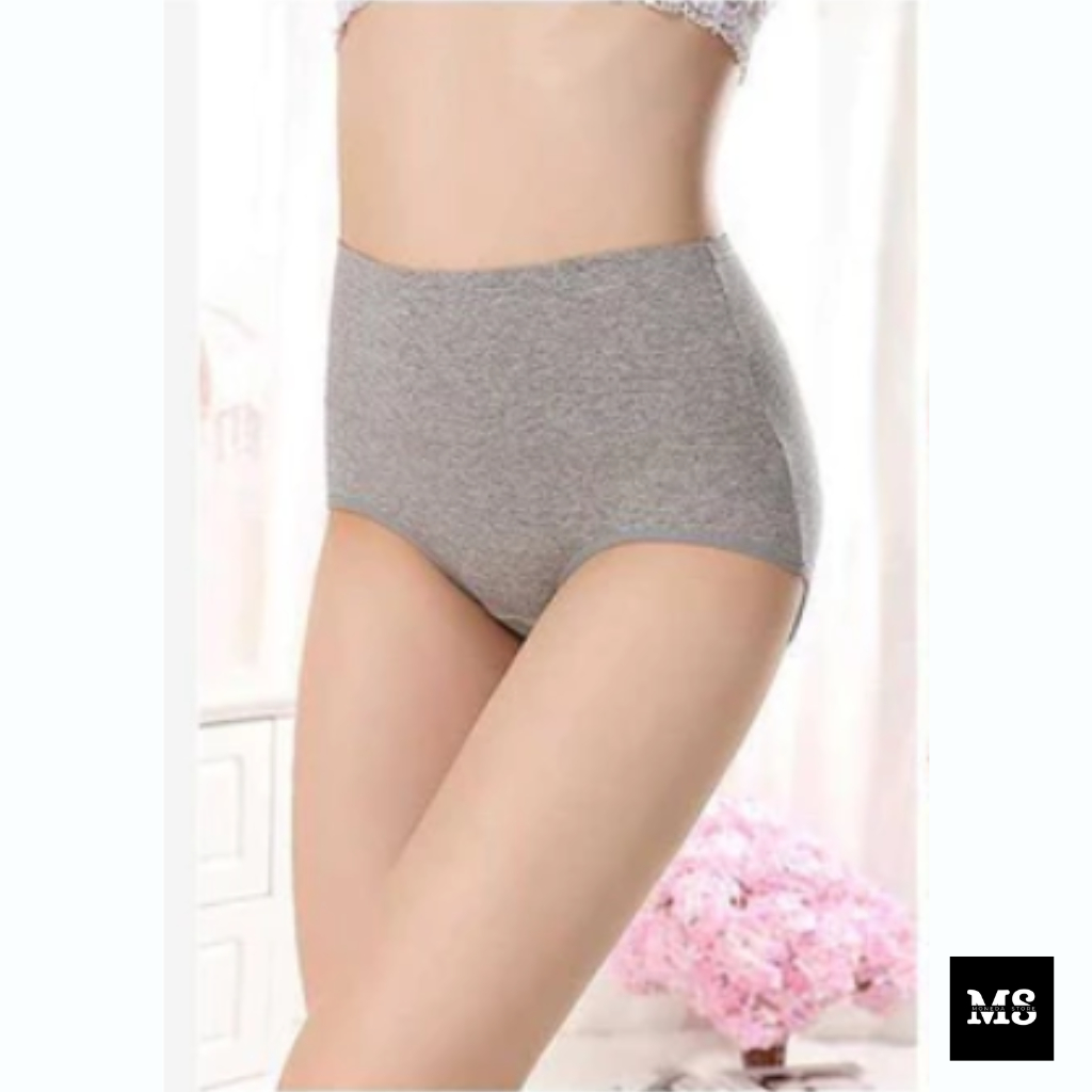 CD katun High waist premium / celana dalam wanita katun lembut polos [HML]