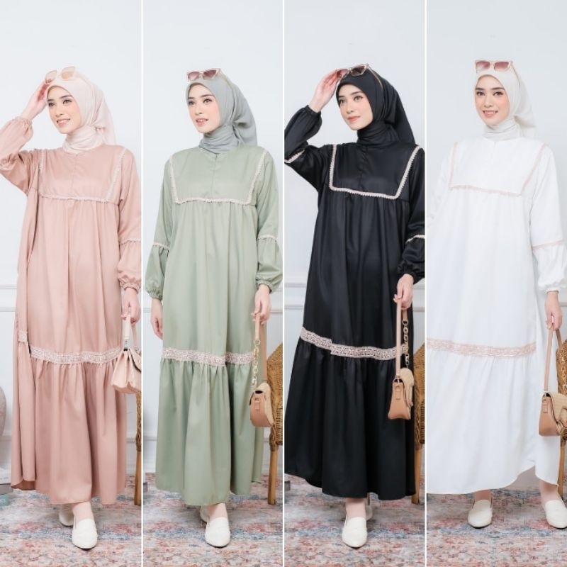 KNY Nazmi dress abaya premium mooza by silvi
