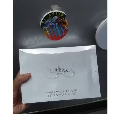 BPOM 100% White Caviar Aurora Series Skincare travel Kit Series 4 Set