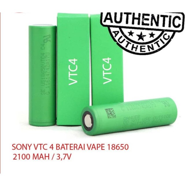 Sony VTC4 100% Authentic | Sony VTC 4 Baterai Vape 18650 Batrai vape