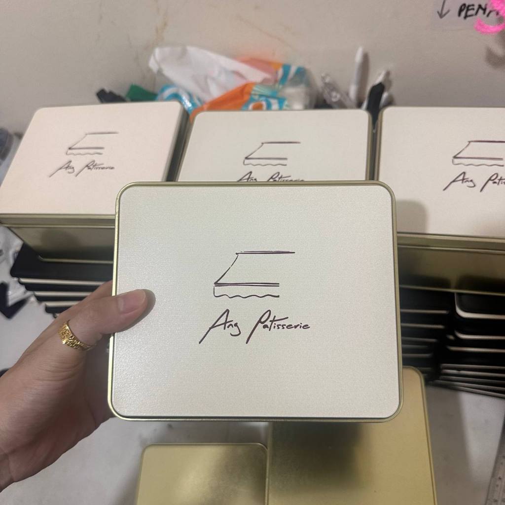 Kaleng XXL Custom 1 / Kaleng Kemasan / Kaleng Aluminium Gold