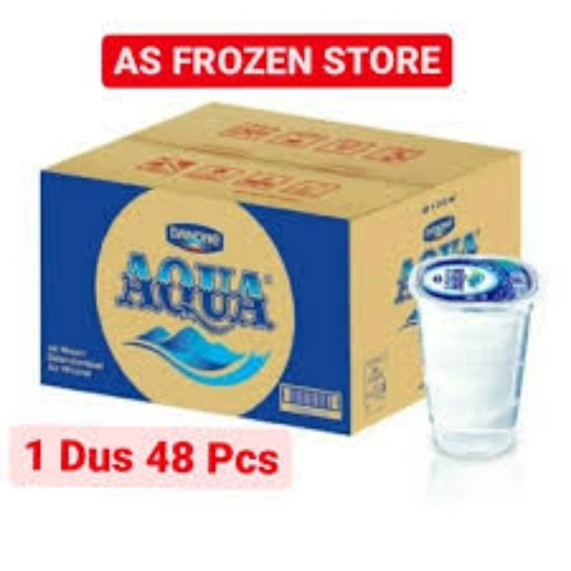 

Aqua gelas 200 ml isi 48