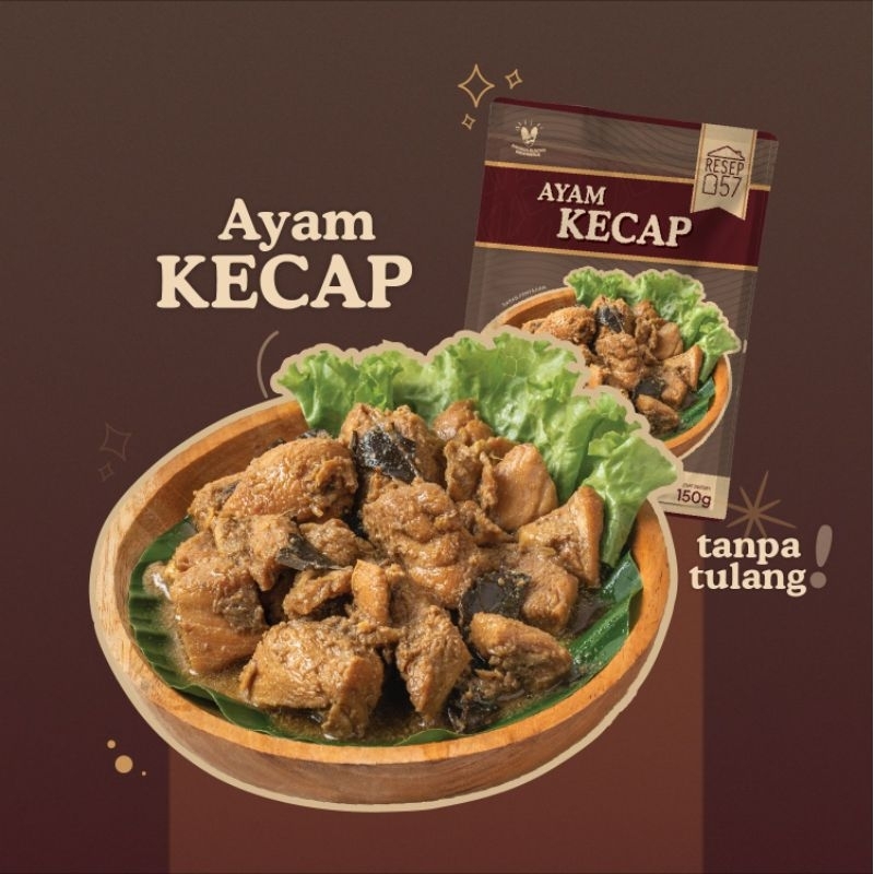 

Resep 57 Ayam kecap 150gr