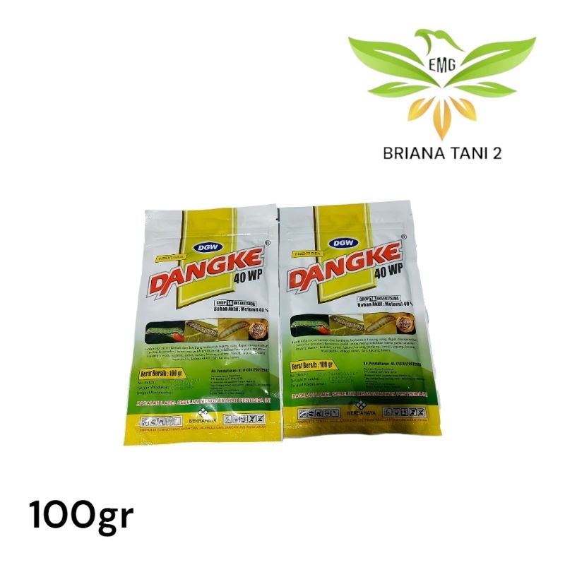 Dangke 100gr Insektisida Metomil 40% Basmi Ulat Grayak Belalang Kutu putih DGW Dupont Lannate Bestho