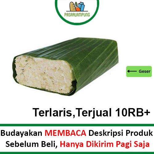 

Tempe Daun 1 Potong Pasar Lampung