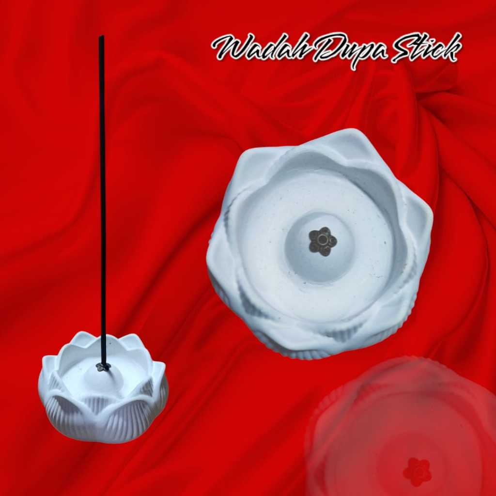 Tempat Bakar Dupa Stick Model Bunga Lotus Aesthetic  /Wadah Bakar Dupa Lidi Murah