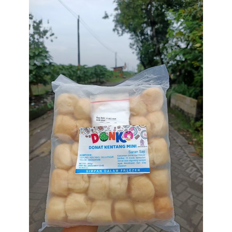 

DONAT DONKO TINGGAL GORENG/PANGGANG TEFLON ISI 30PCS