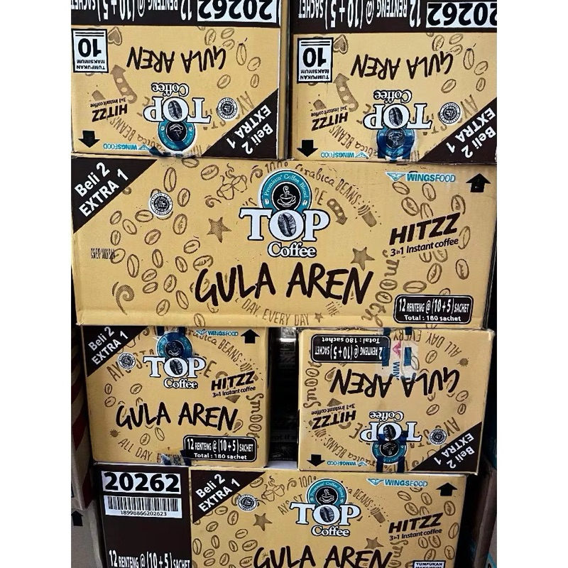 

TOP COFFEE GULA AREN 1 DUS