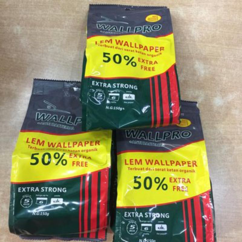 LEM WALLPAPER DINDING WALL PRO perekat wallpaper dinding