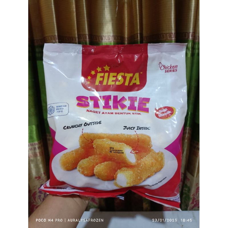 

fiesta chicken nuggets stick 500gr