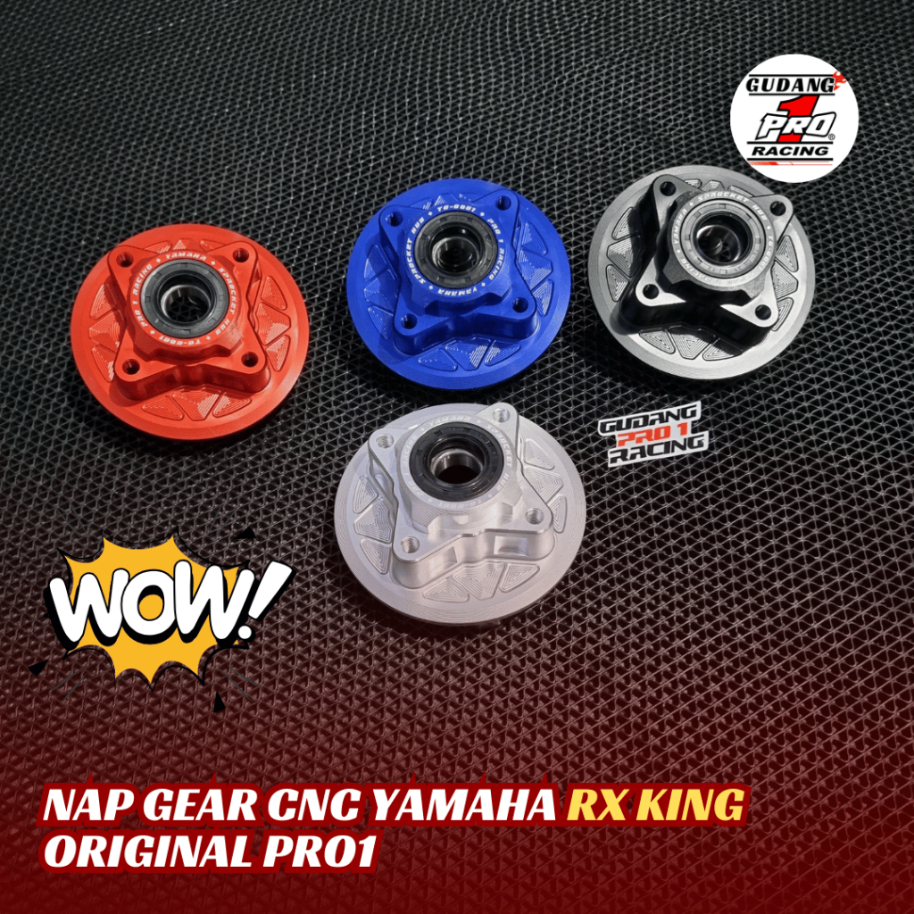 NAP GEAR CNC YAMAHA FIZR ,RX KING ORIGINAL PRO1
