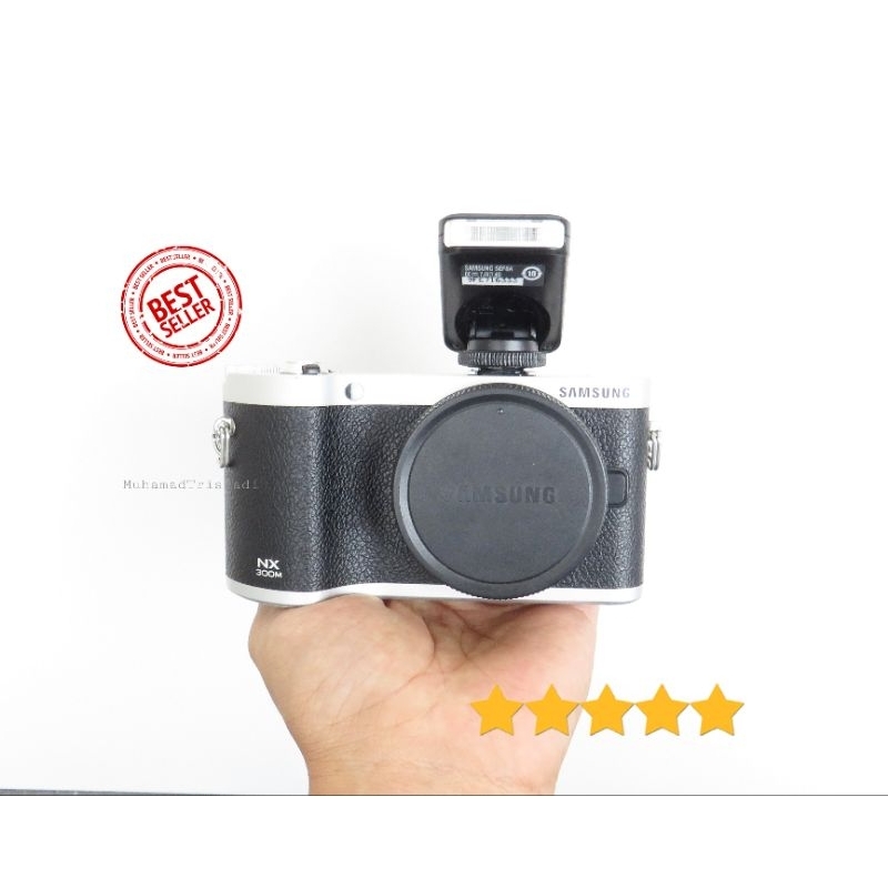 Camera Kamera Mirrorless Samsung NX 300M NX300M Body Only Video FullHD 20MP Hitam Murah