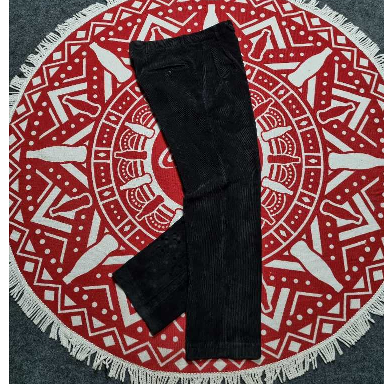 Celana panjang corduroy Giorgio Armani