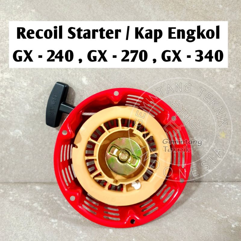 Recoil Starter GX240 GX270 GX340 / Kap Engkol GX240 GX270 GX340