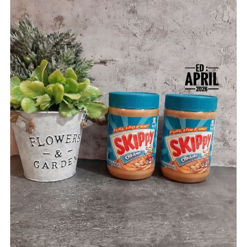 

Skippy Creamy / Chunky Peanut Butter 500gr Selai Kacang