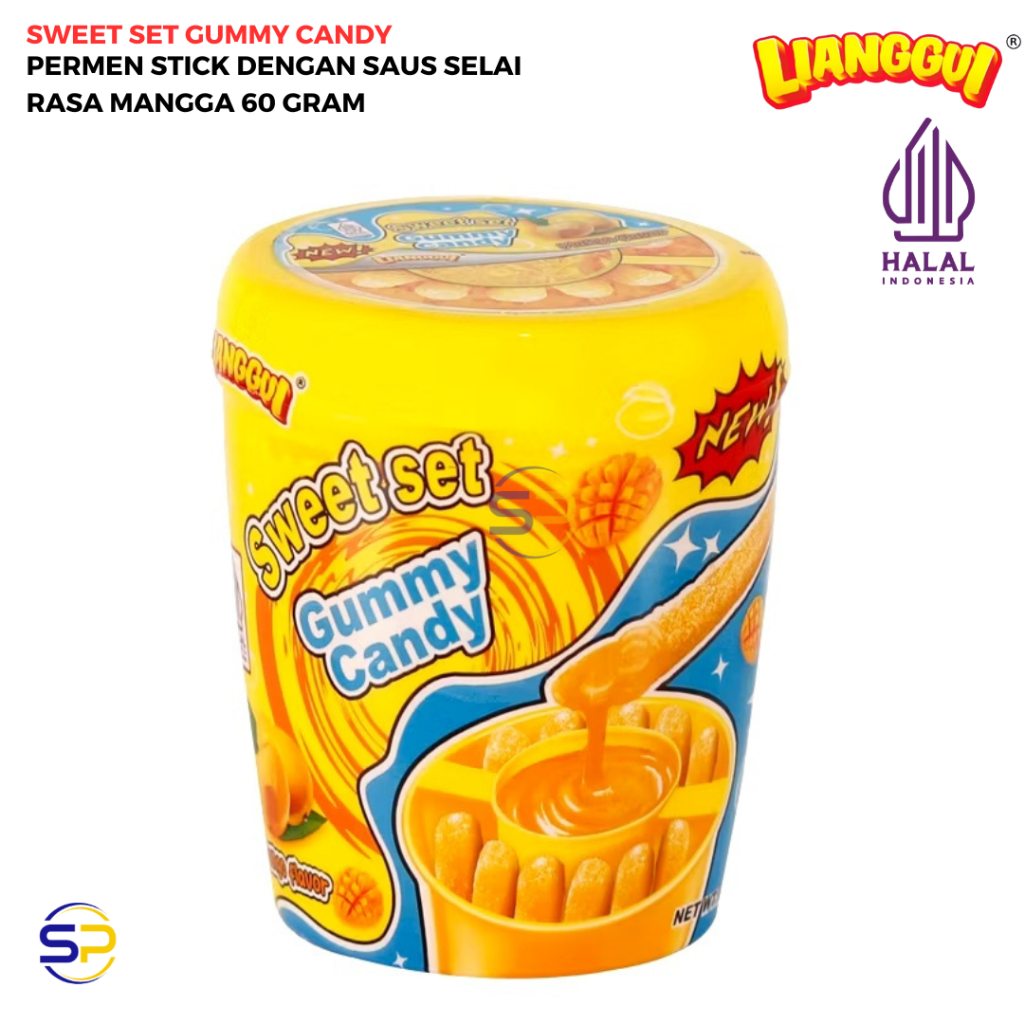 

[Halal] Lianggui Permen Stick Sweet Set Gummy Candy 60 Gr