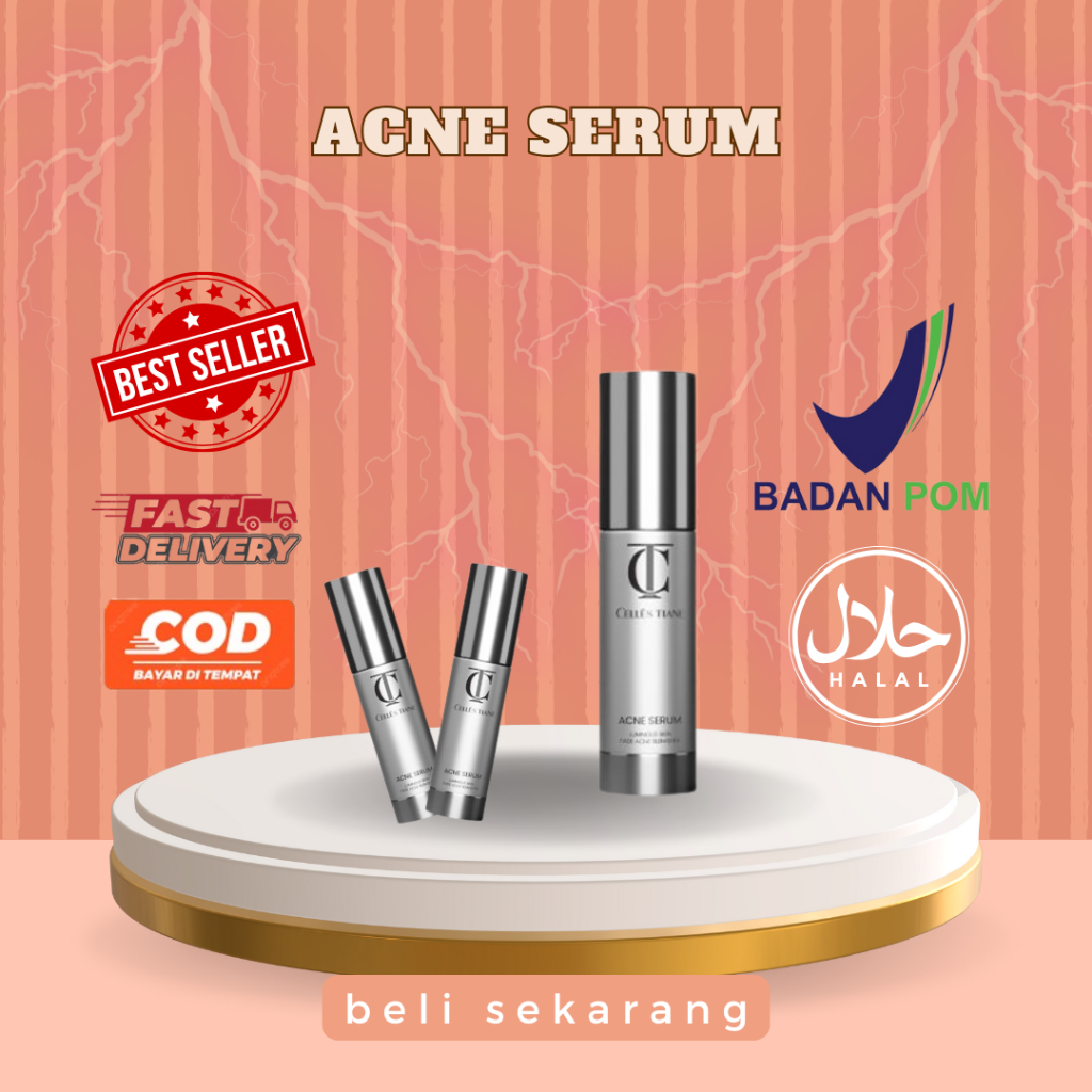 Acne Serum Celles Tiane Tiens Penghilang & Pembersih Jerawat