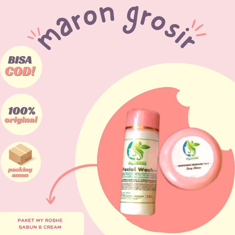 PAKET MY ROSHE ORIGINAL, CREAM, SABUN
