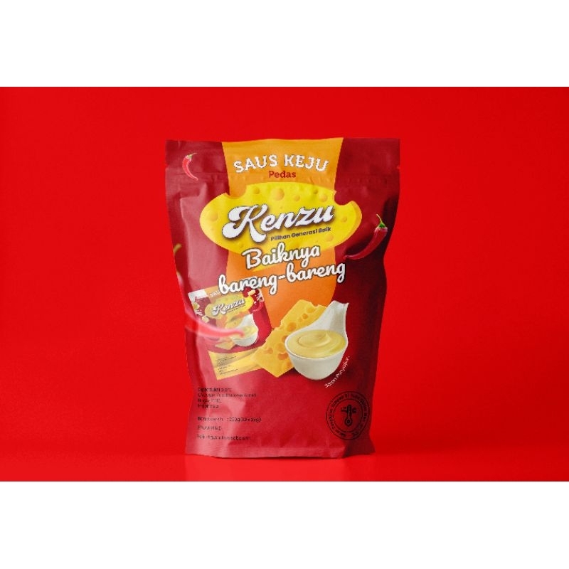 

Saus Keju Pedas 1 Pouch isi 10 Sachet