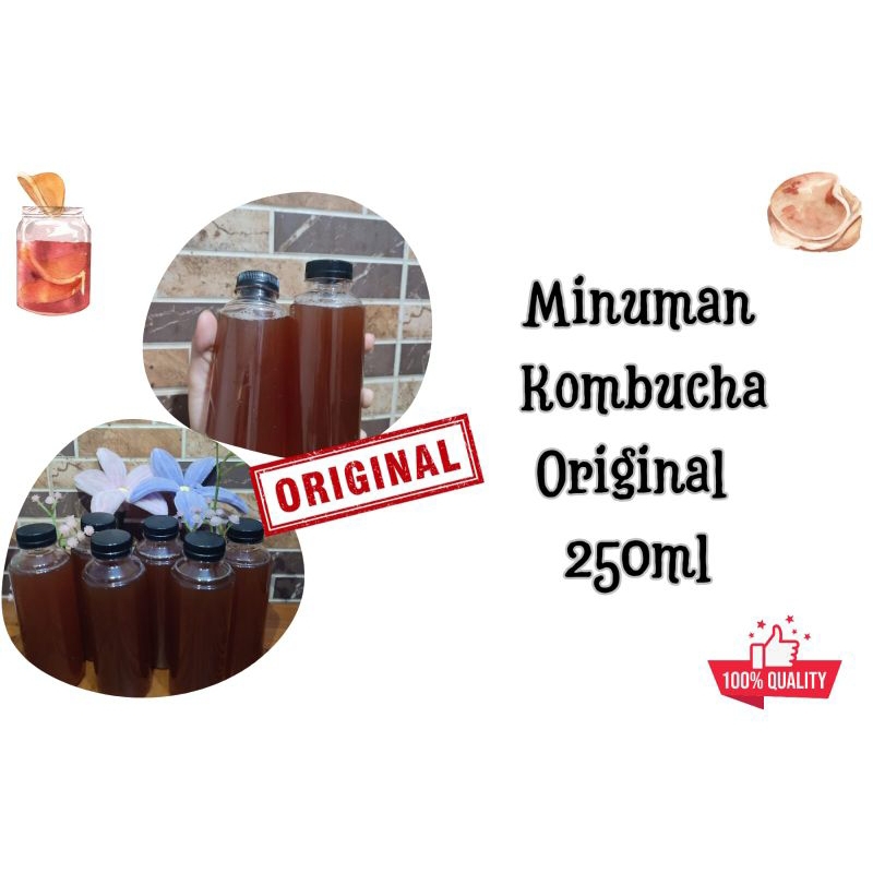 

Minuman Kombucha Original (250ml) perbotol