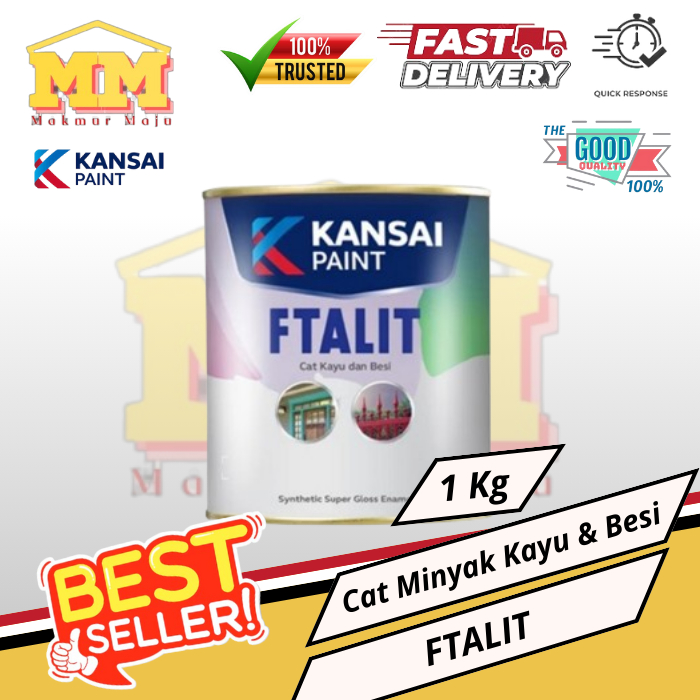 Ftalit Cat Kayu dan Besi 1 Kg