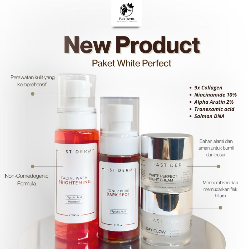 Fastderm Ori Bpom - Fastderm Purifying Acne - Fastderm White Perfect - Fastderm White Glow