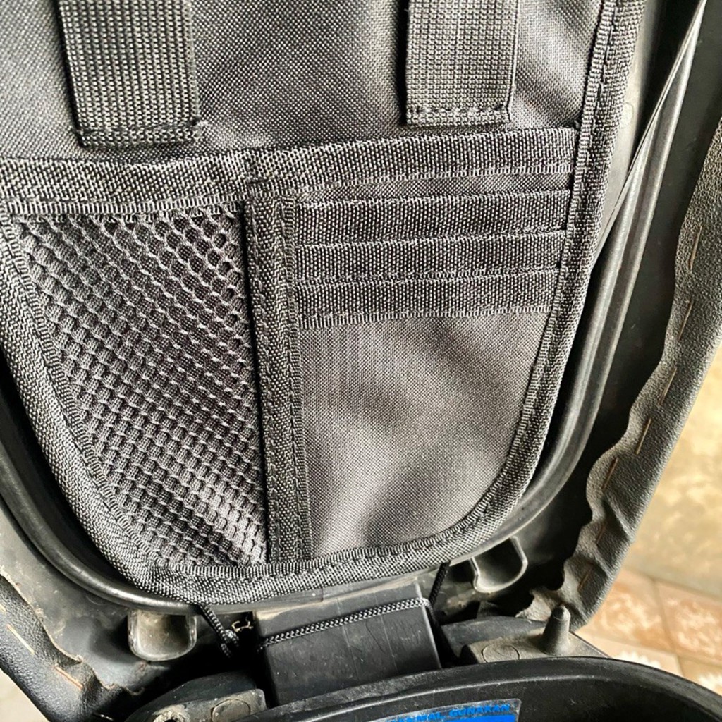 UIO Kantong Jok Motor Beat Fi ESP Deluxe Street Pop Tas Organizer Seat Bag