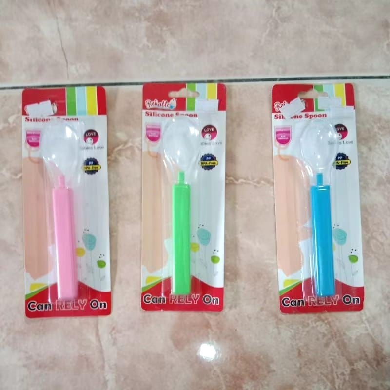 Sendok makan silicone / Sendok bayi