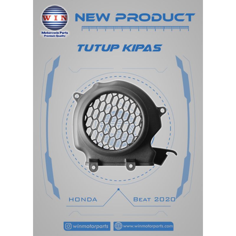 Tutup kipas motor beat 2020